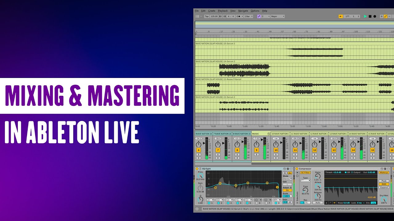 Basic concept of Mixing and Mastering in Ableton Live | Explained in Hindi (Chapter 13)