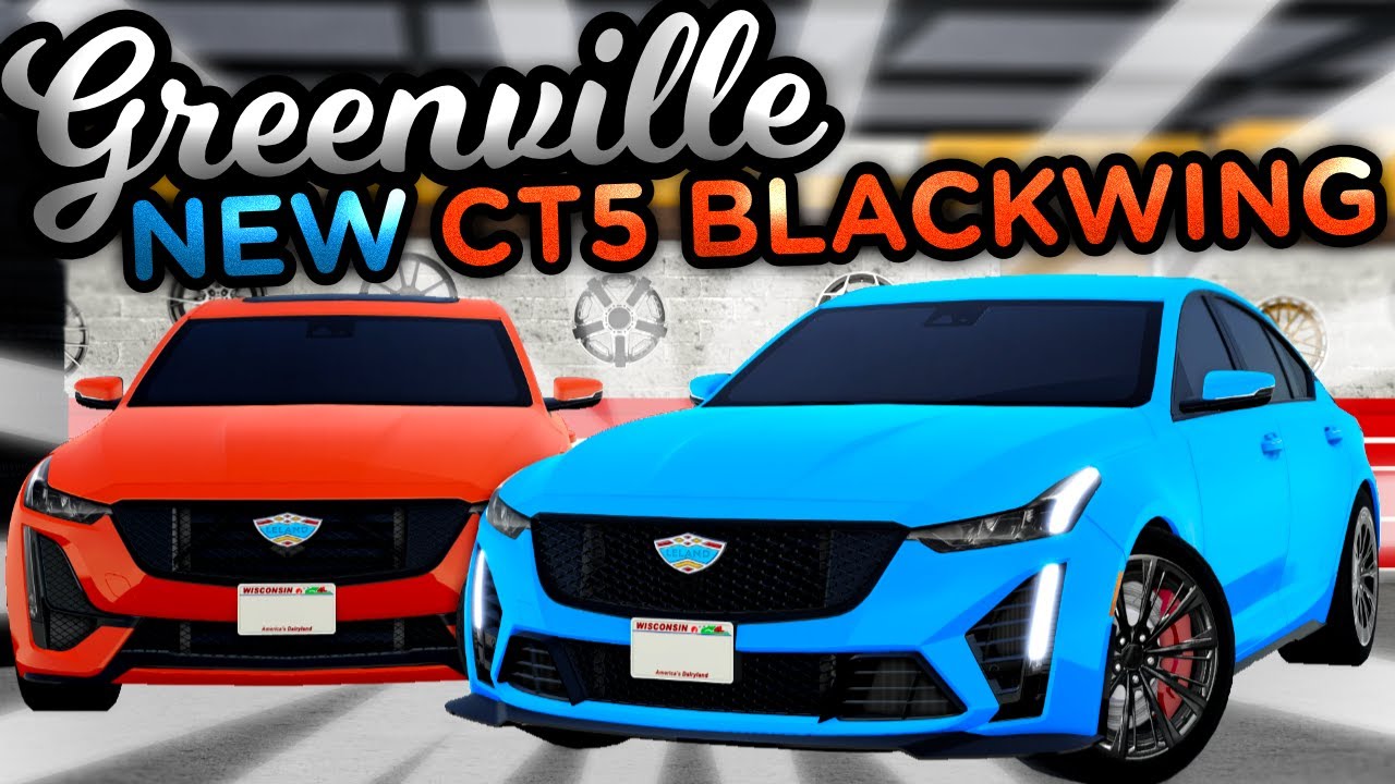 DRIVING THE *NEW* CADILLAC CT5 COMING TO GREENVILLE! | Greenville ROBLOX