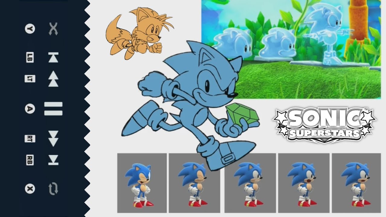 The Art & Music Gallery of Sonic Superstars (+ Menu Wallpapers)