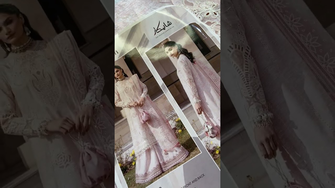 Discounted price in Jazmin lawn Cross Stitch SanaSafinaz  03346911110