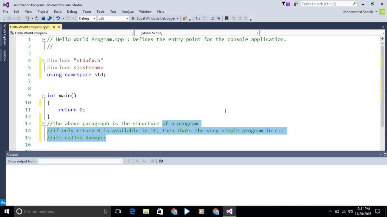 C++ programming Tutorial