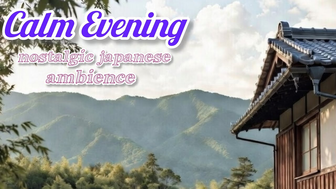 Nostalgic Japanese Countryside Peaceful Ambient Loop | Calm & Healing Atmosphere