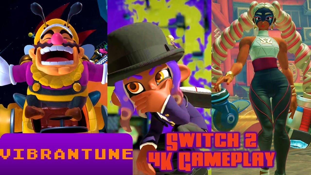 Nintendo Switch 2 4K Gameplay (Elgato 4K X Capture Card Test)