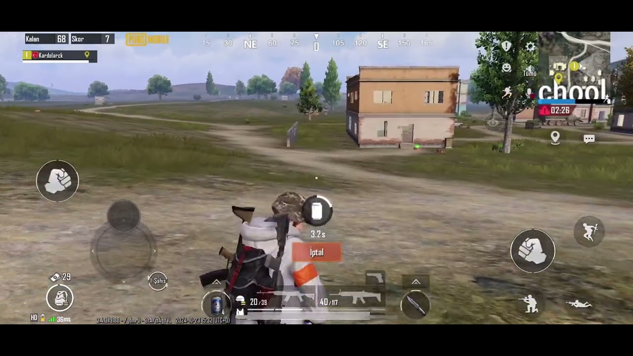 Yepyeni bir pubg mobil maçı ile daha karşınızdayız | Armut avı | #pubgmobile