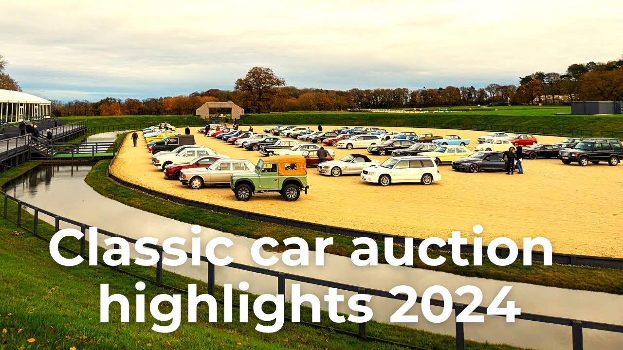 Favourite cars and highlights from classic and performance car auctions in 2024