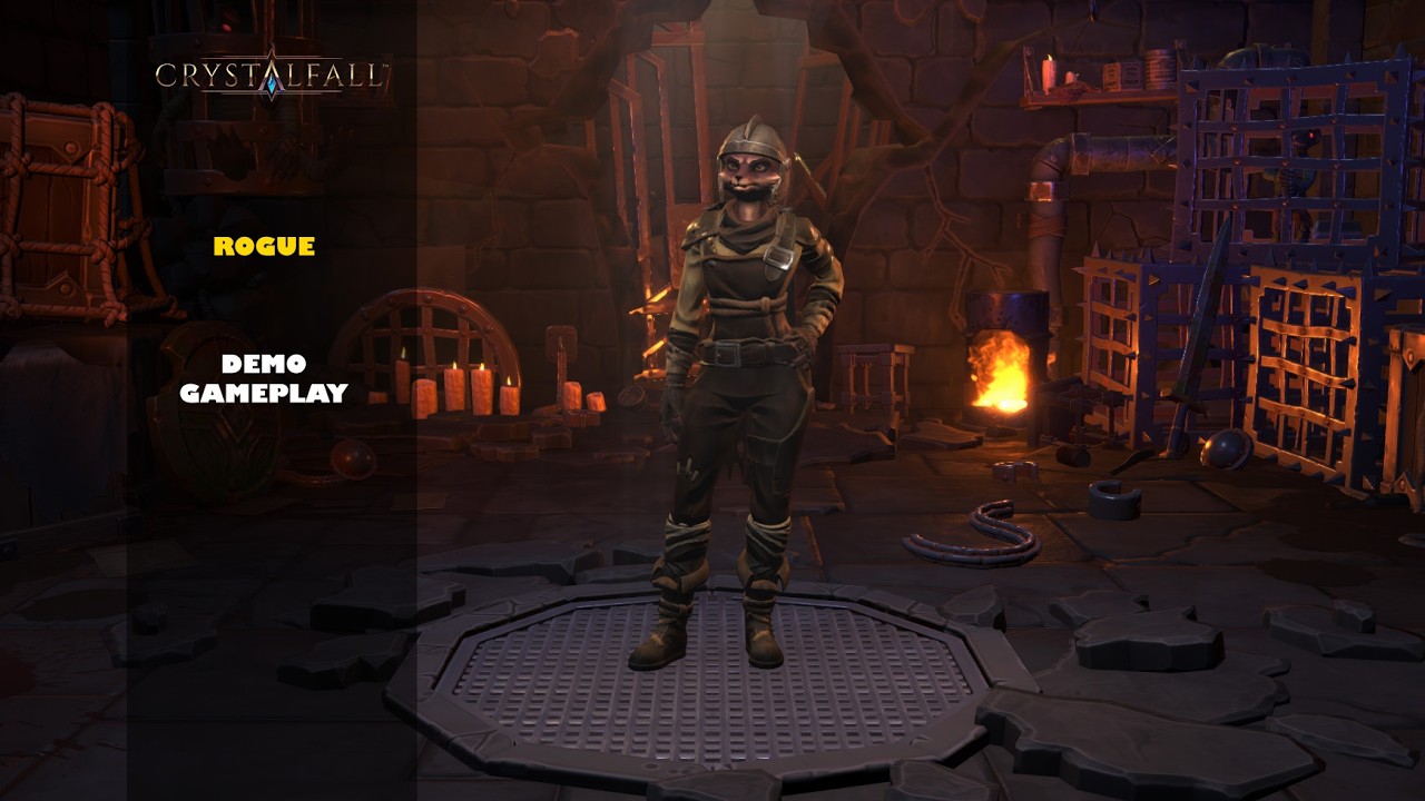 Crystalfall - Rogue Demo Gameplay