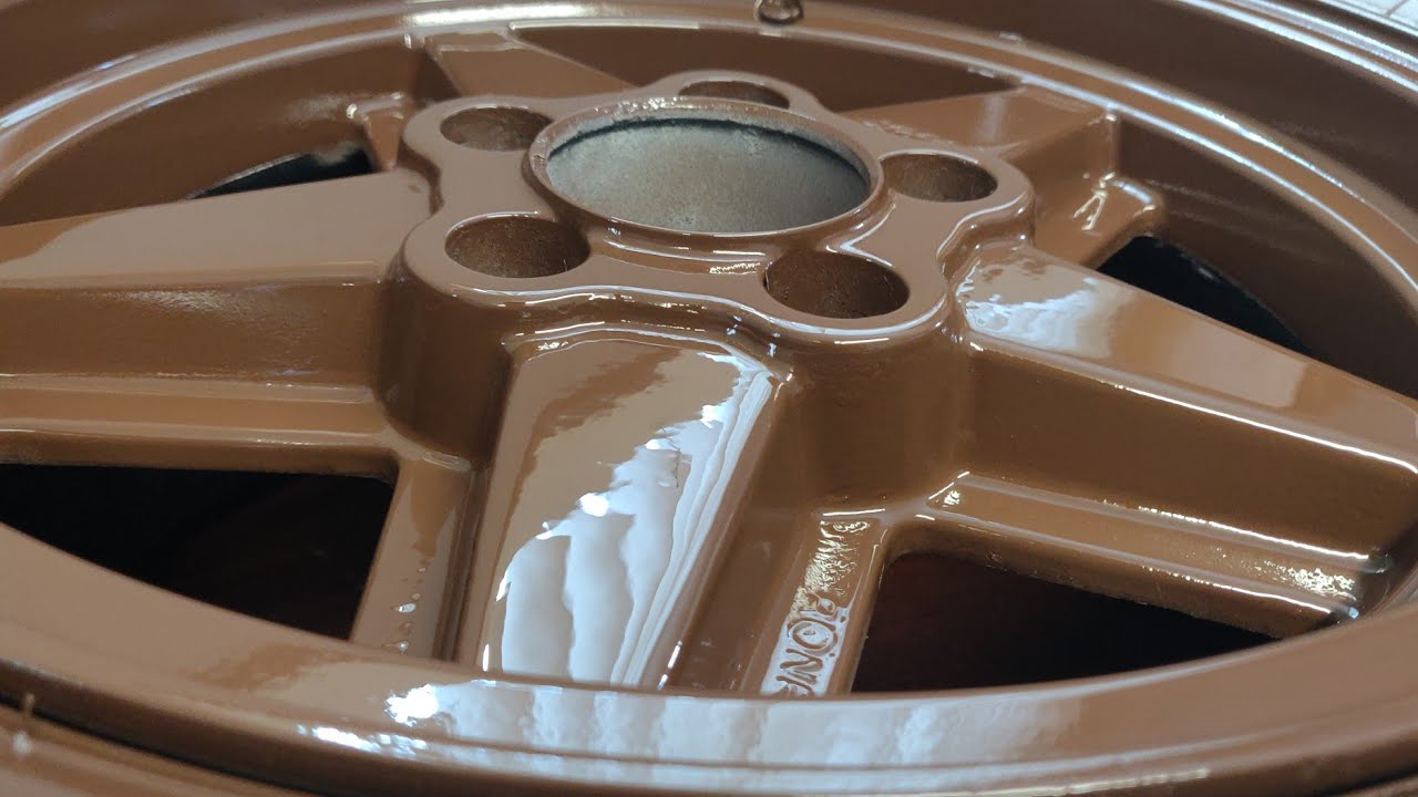 Восстановление винтажных дисков Ronal с помощью прозрачного лака Rust-Oleum & Max 2k. Руководство...