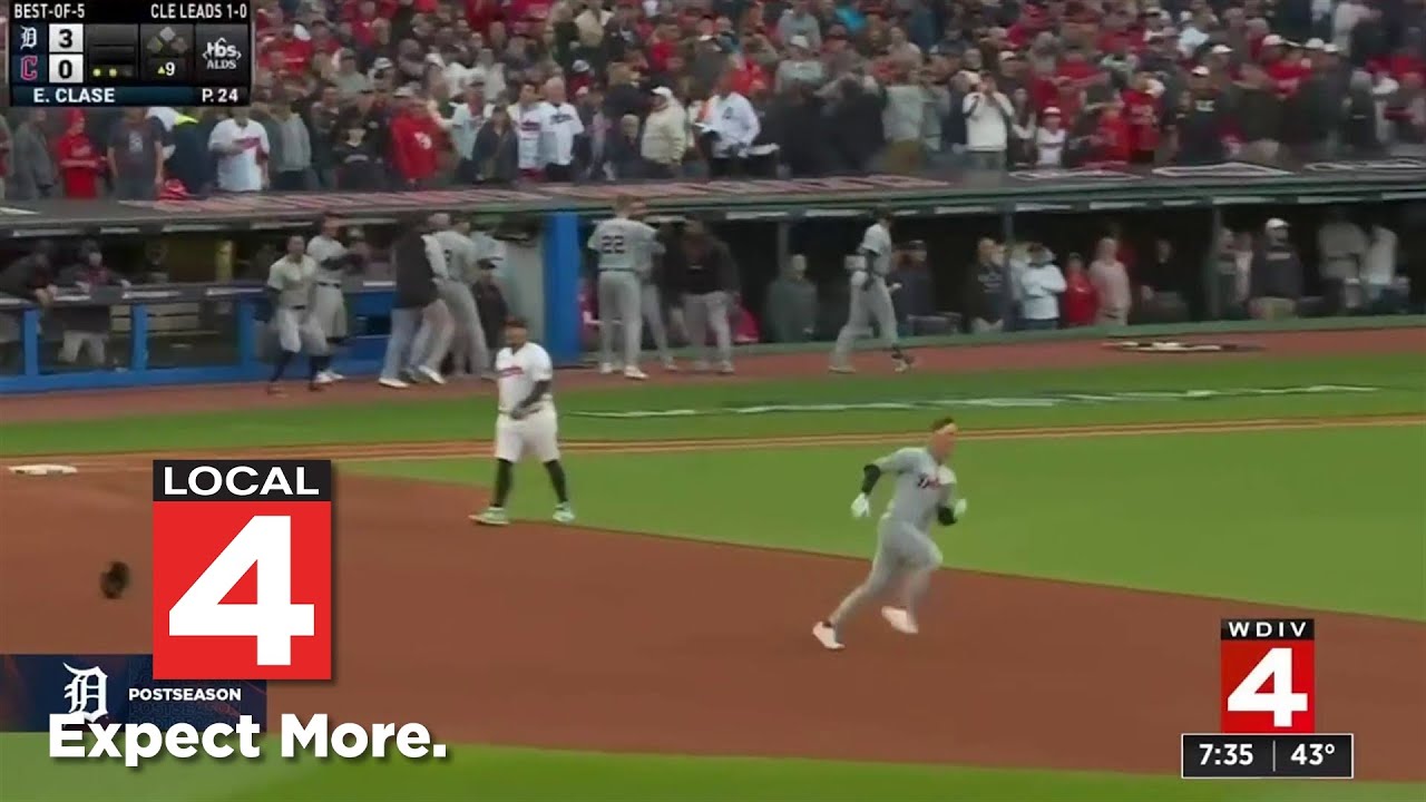 Detroit Tigers return to Comerica Park for first home playoff game in 10 years