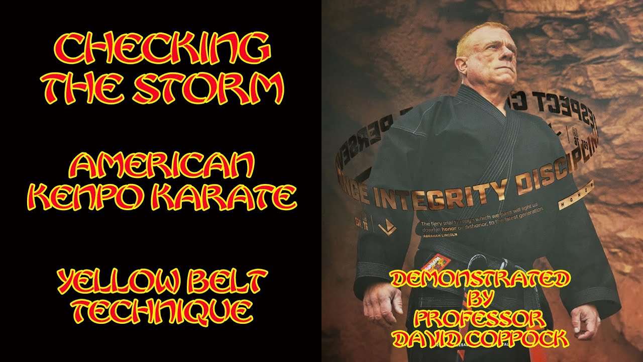 Checking the Storm - American Kenpo Karate