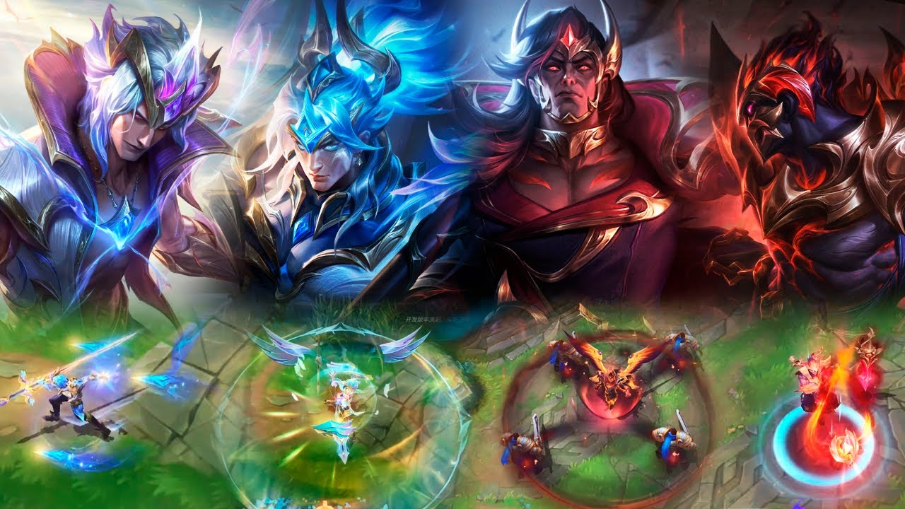 NEW Dawn vs Nightbringer - Xin Legendary, Viego, Swain & Shen - Wild Rift Exclusive