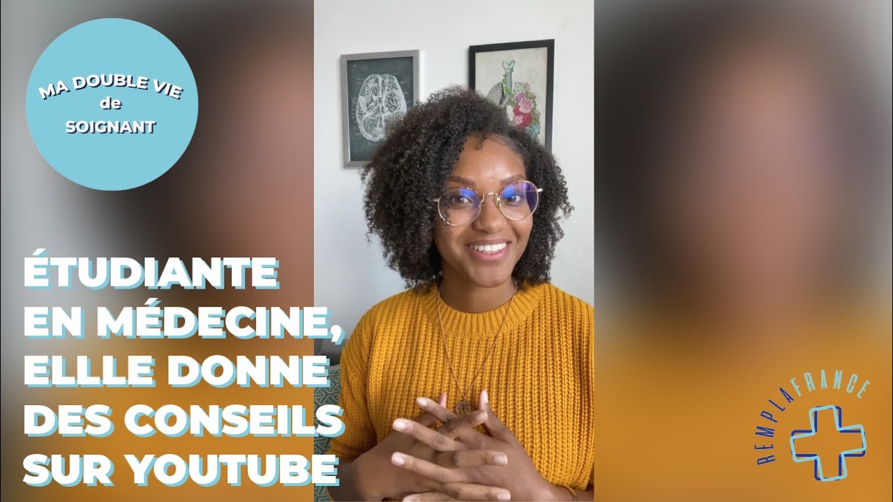 Étudiante en médecine, elle donne des conseils sur YouTube | RemplaFrance