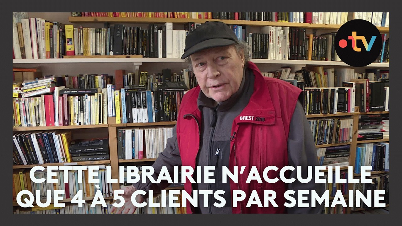Cette librairie n'accueille plus que 4 à 5 clients par semaine