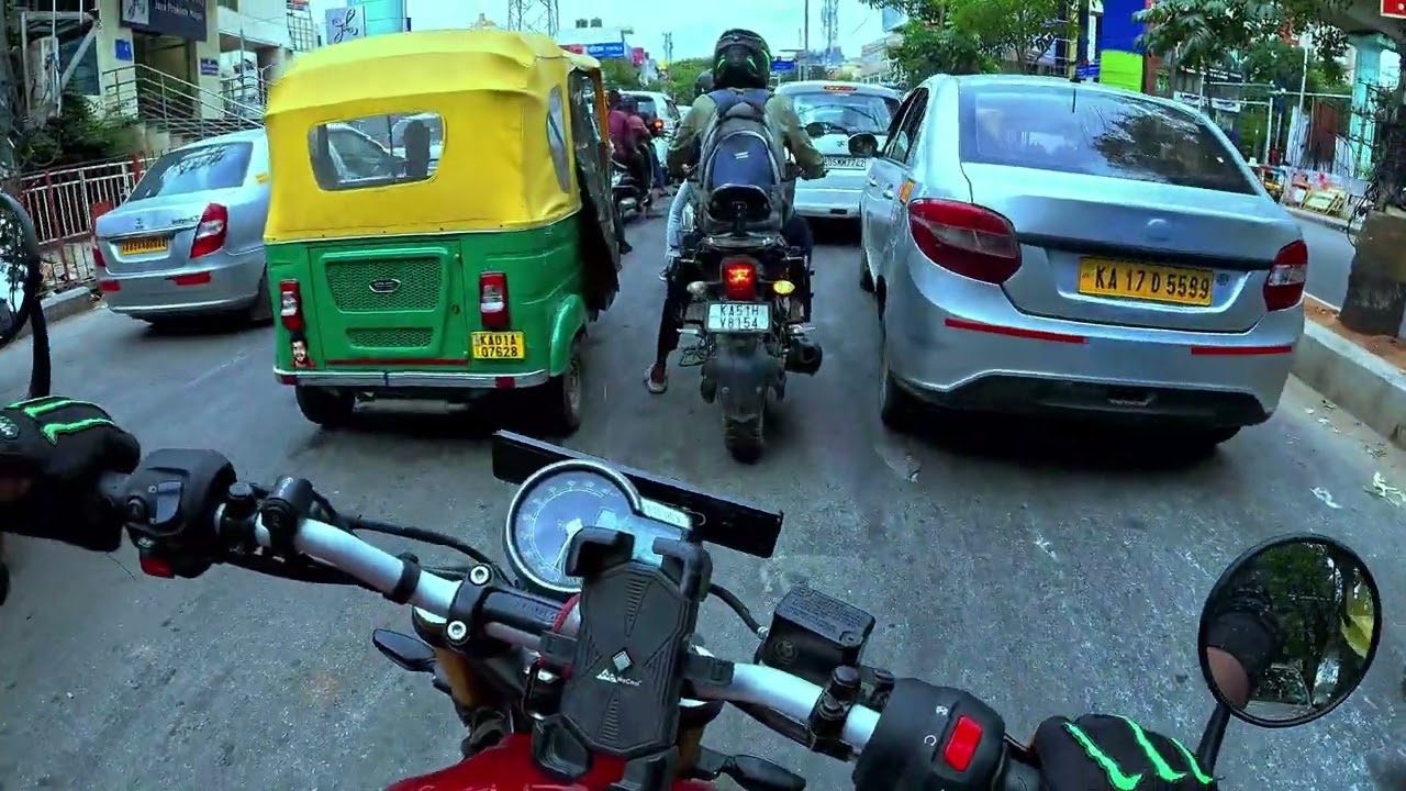 crusing around #banglore #2 #speed400 #4k