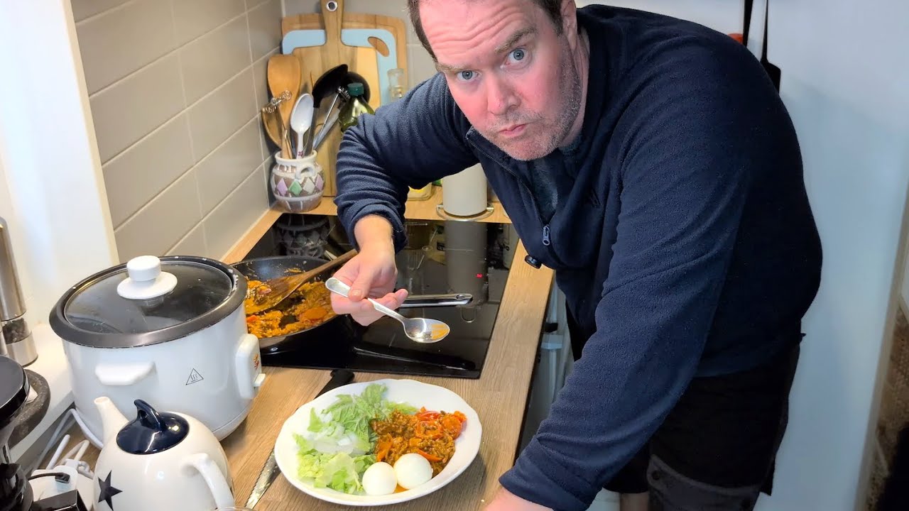 Jag köpte högrevsfärs och lagar en god köttfärssås