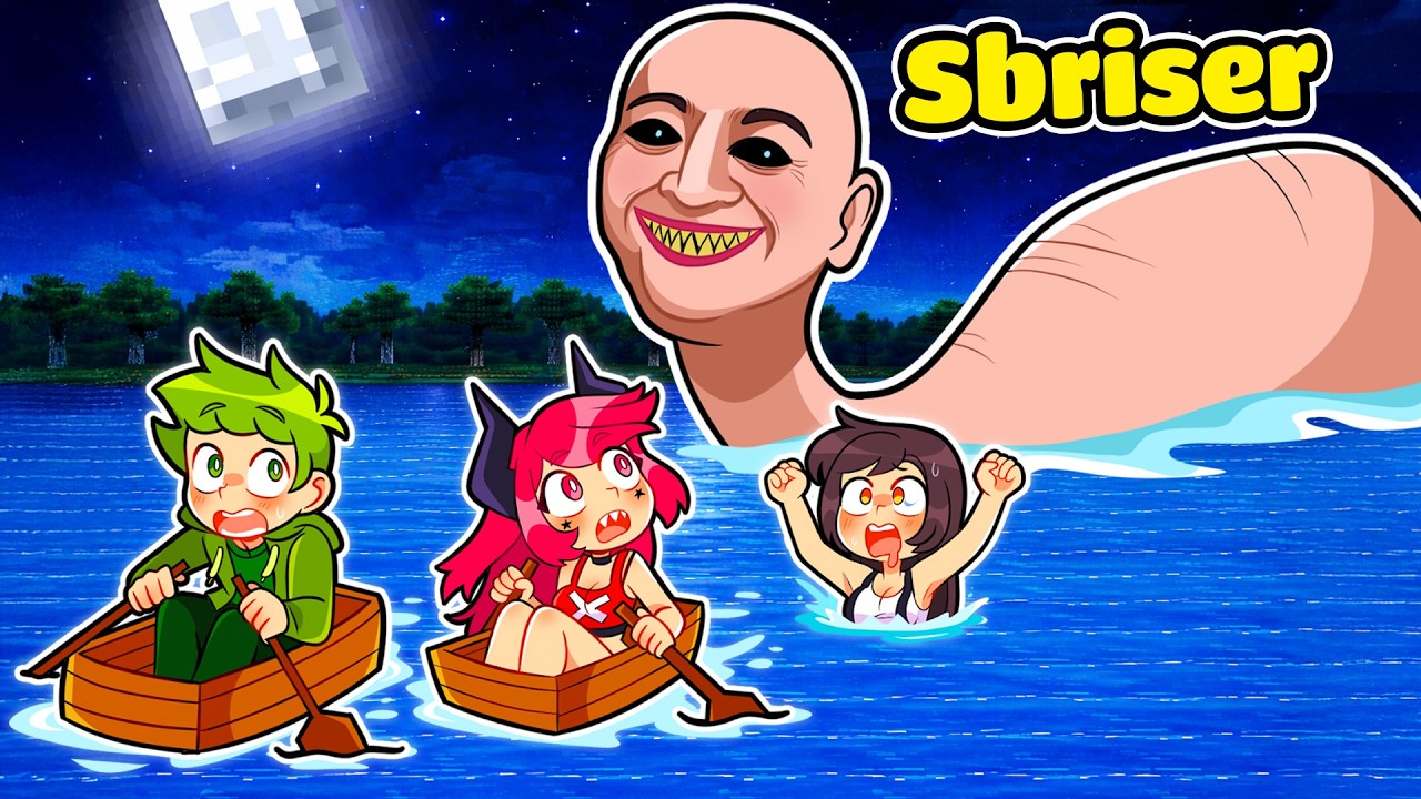 Divento Il MOSTRO MARINO UMANO per Trollare I Miei AMICI Su Minecraft!