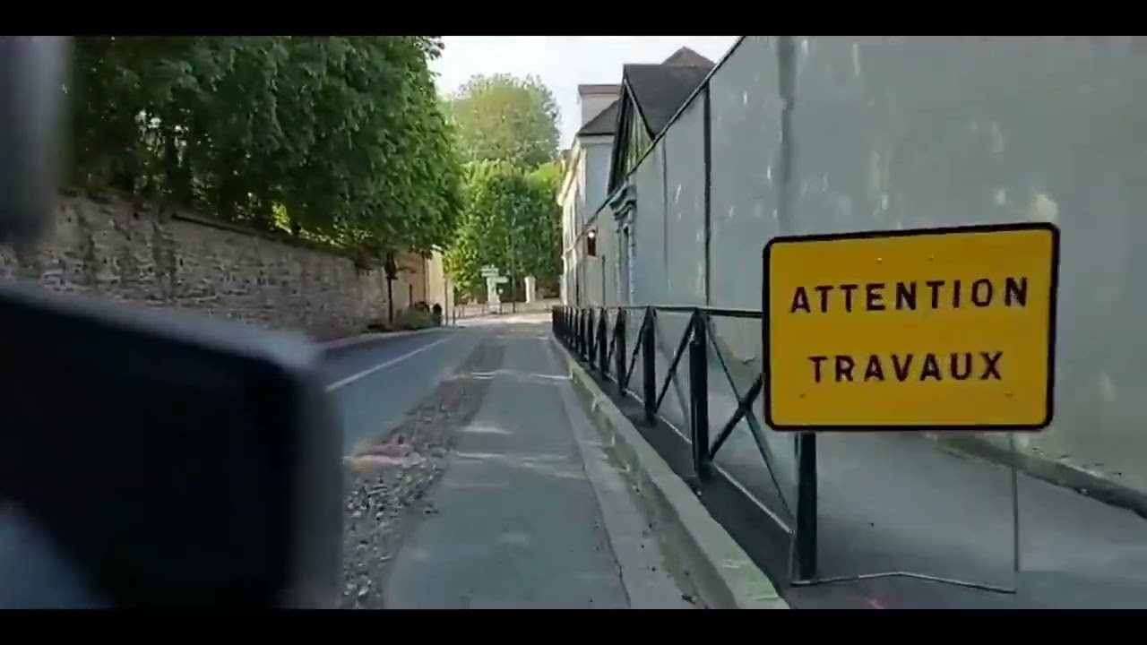 KYMCO Agility 16+ 50 4T,Road Trip from Garches To Versailles,France