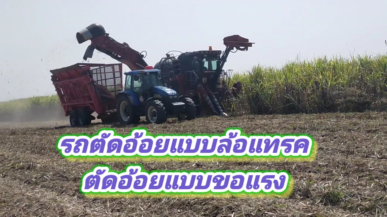 รถตัดอ้อยแบบล้อแทรค EP 57/69