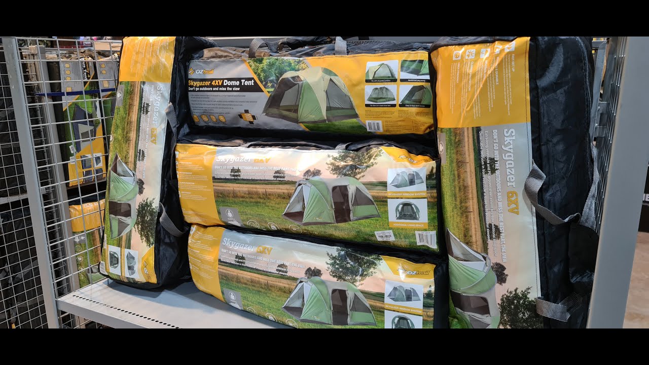How to set up tent - OZTRAIL Skygazer 3XV Dome tent
