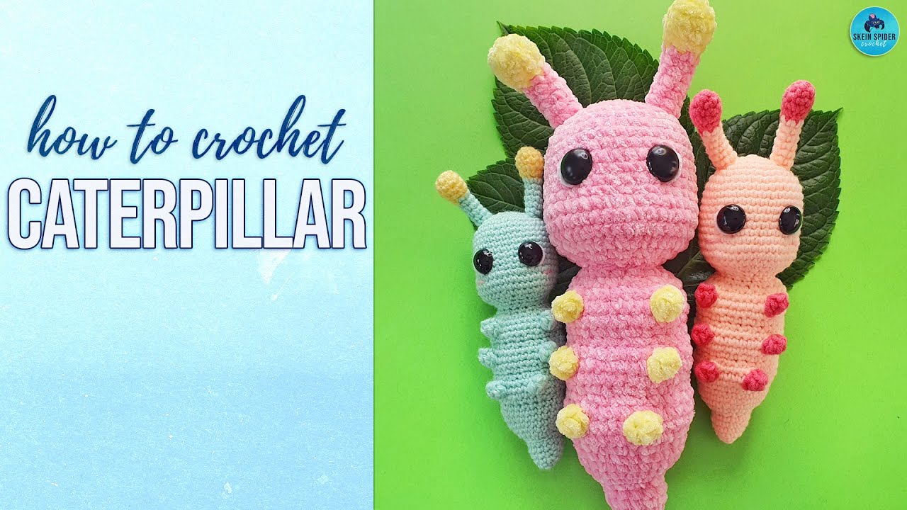 Cute Caterpillar | Crochet Pattern & Tutorial