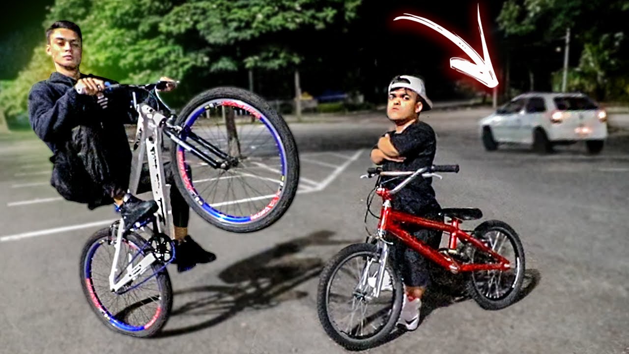 ROLE DE BIKE AS 3 DA MANHÃ E QUASE FOMOS ROUBADOS