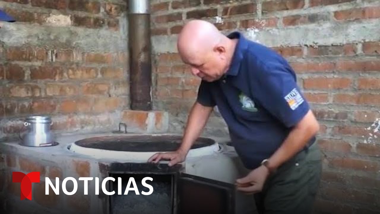 Este salvadore&ntilde;o dise&ntilde;a una cocina ecol&oacute;gica que puede revolucionar el mundo | Noticias Telemundo