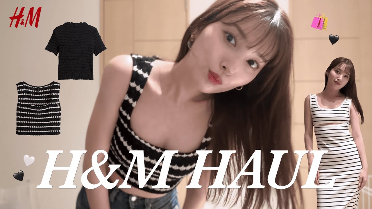 【H&M購入品🛍️】女性らしいシルエットのアイテム中心💆‍♀️デート服にも使えるおすすめ5点♡