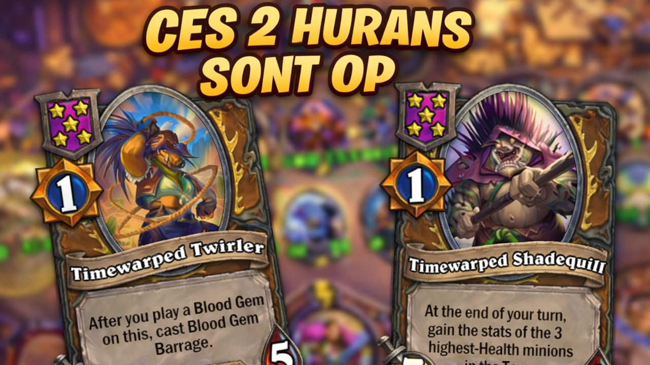 CES 2 HURANS SONT TROP FORT