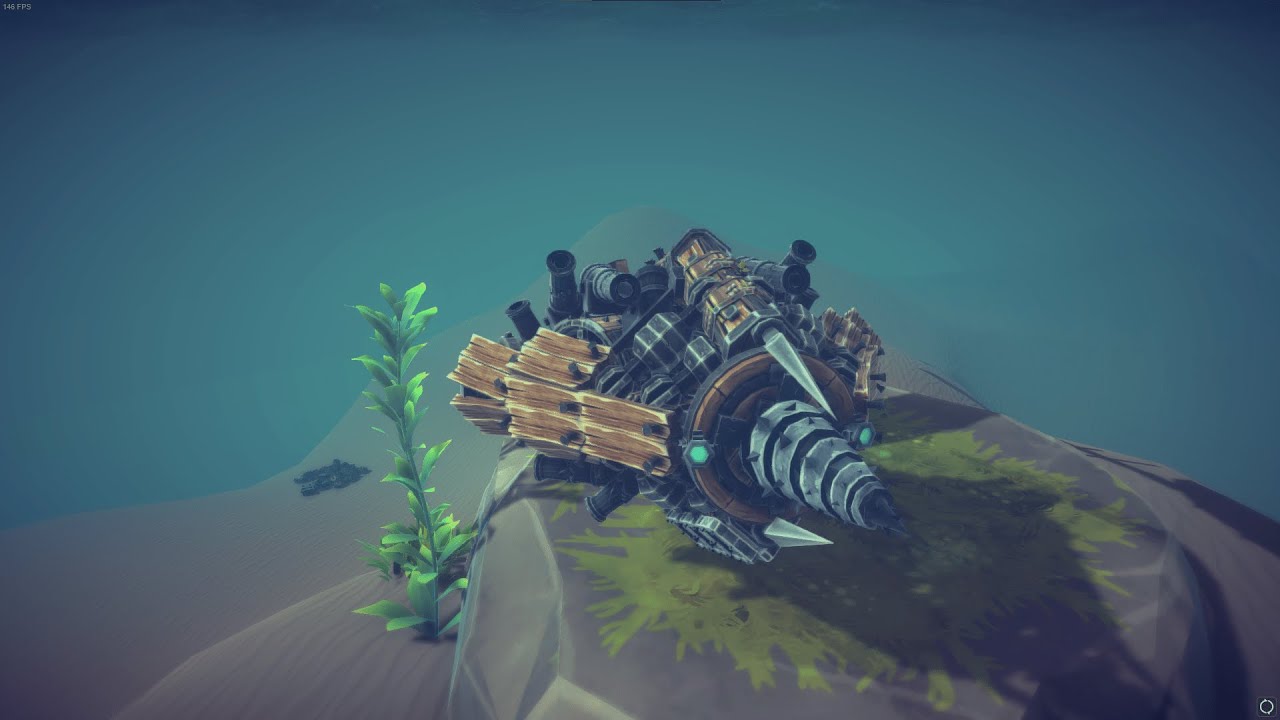 Mechanized narwhal thing vs the Splintered Sea
