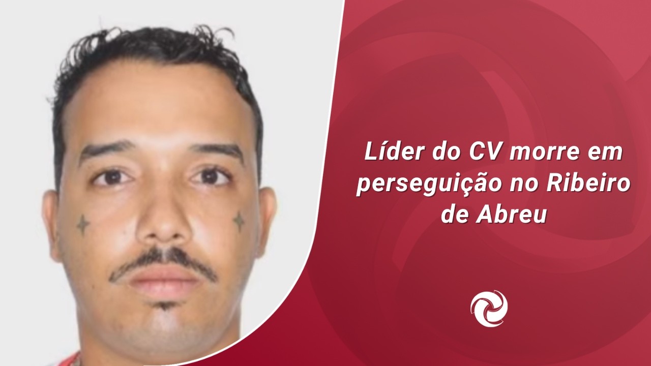 Líder do CV morre em perseguição no Ribeiro de Abreu