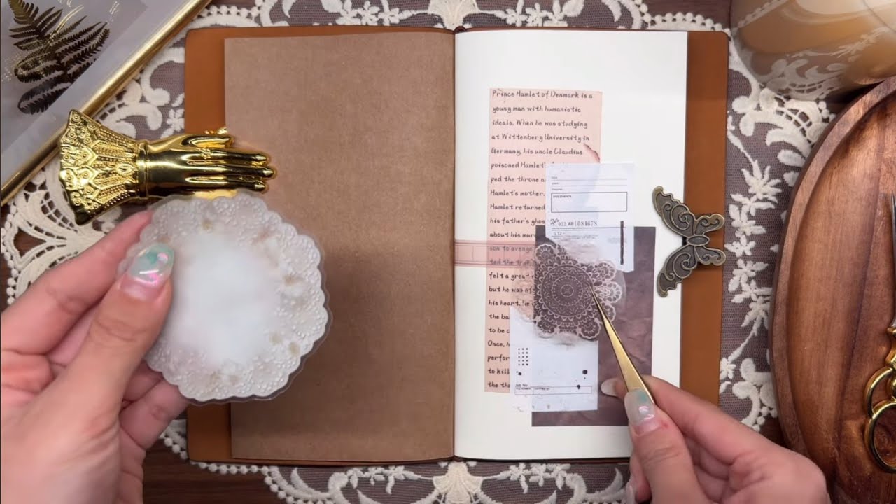 [다꾸 ASMR] 저의 2025년 🎉새해🎉 첫 다꾸 보러 오실래요?ㅣ빈티지 다꾸ㅣDecorating New Year's First Diaryㅣjournaling