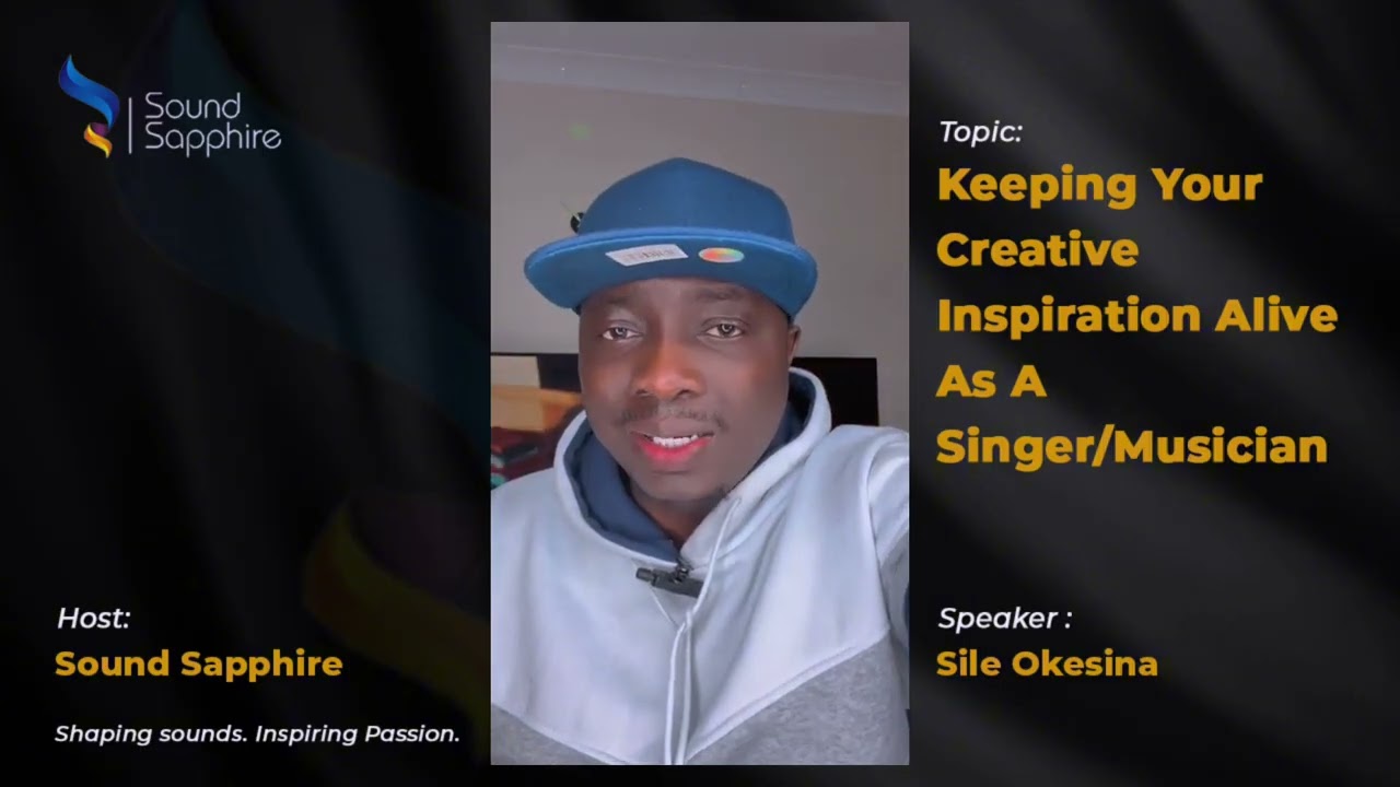 Keeping your creative inspiration alive as a singer/musician 