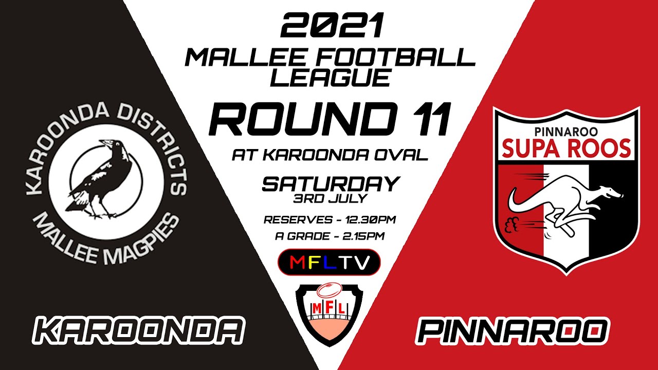 Round 11 - A-Grade - Karoonda Vs Pinnaroo at Karoonda Oval