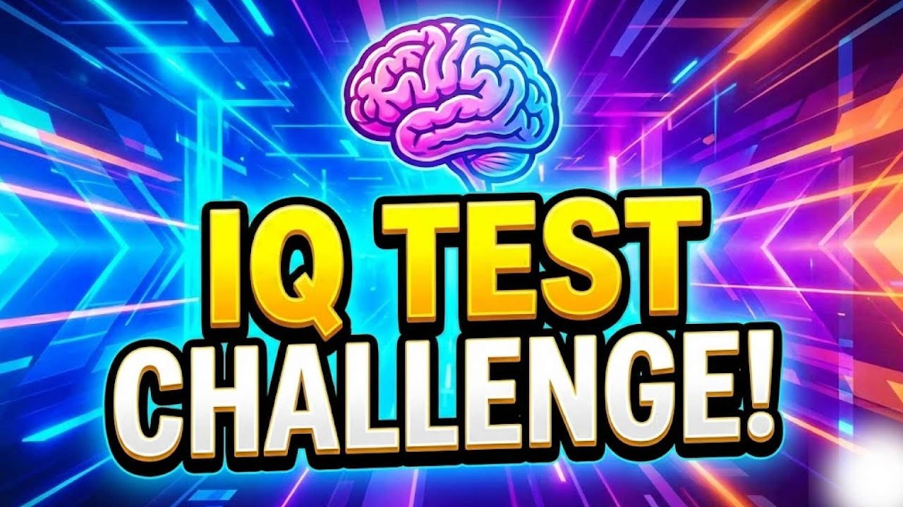 🔴 LIVE: IQ Test & Math Puzzle Challenge! 🧠 Can You Solve This? 