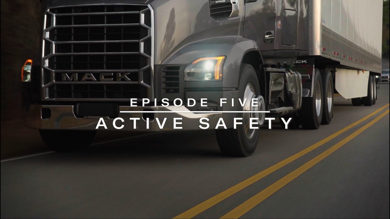 Advanced Active Safety Features on the All-New Mack Anthem