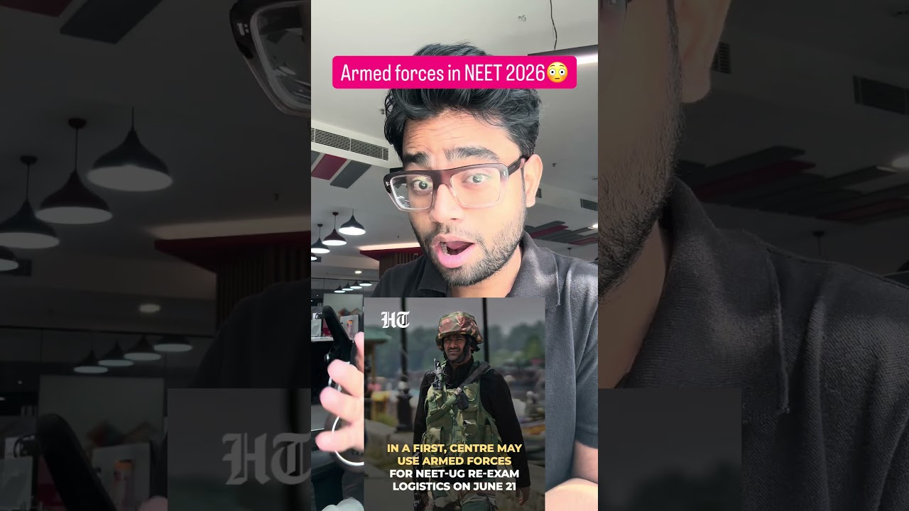 🚨 NTA BIG UPDATE 2026 🚨|क्या NEET UG Re-Exam में Armed Forces की मदद ली जाएगी?