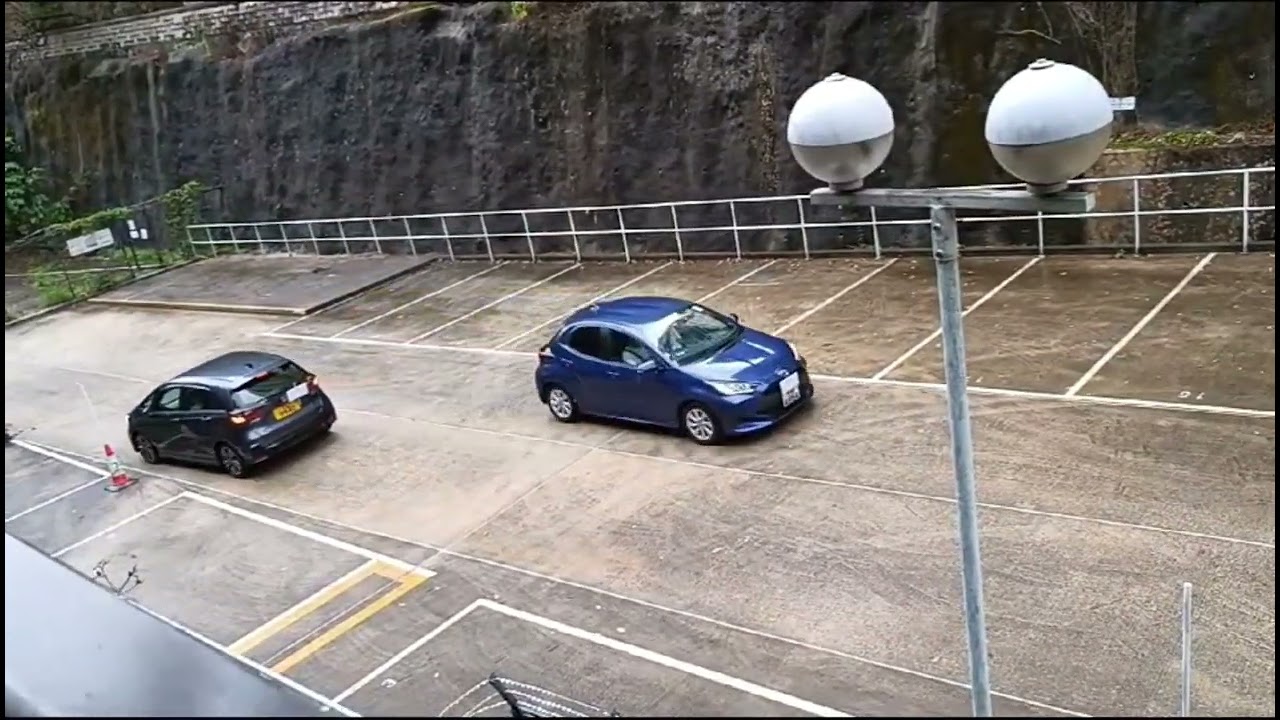 石蔭考場 泊位 + 3手軚掉頭 + 斜路停車起步