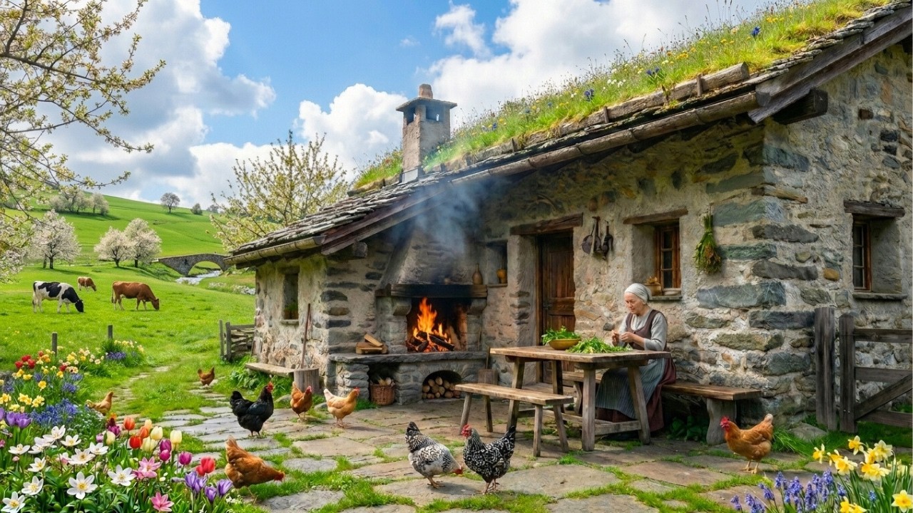 Изолированная жизнь: жизнь в 800-летней швейцарской каменной деревне