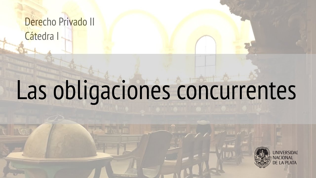 Las obligaciones concurrentes. Prof. Rosario Echevesti