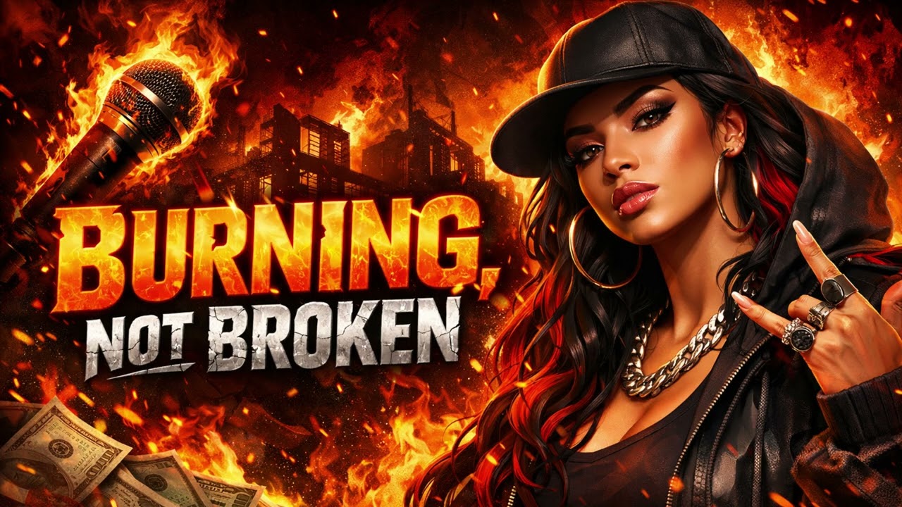 Burning, Not Broken – Original Song | Emotional Soft Rock × Female Rap