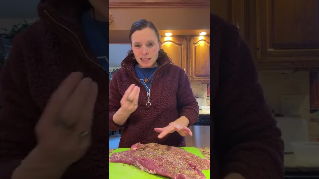 Making my Pork Loin with Garlic Butter!