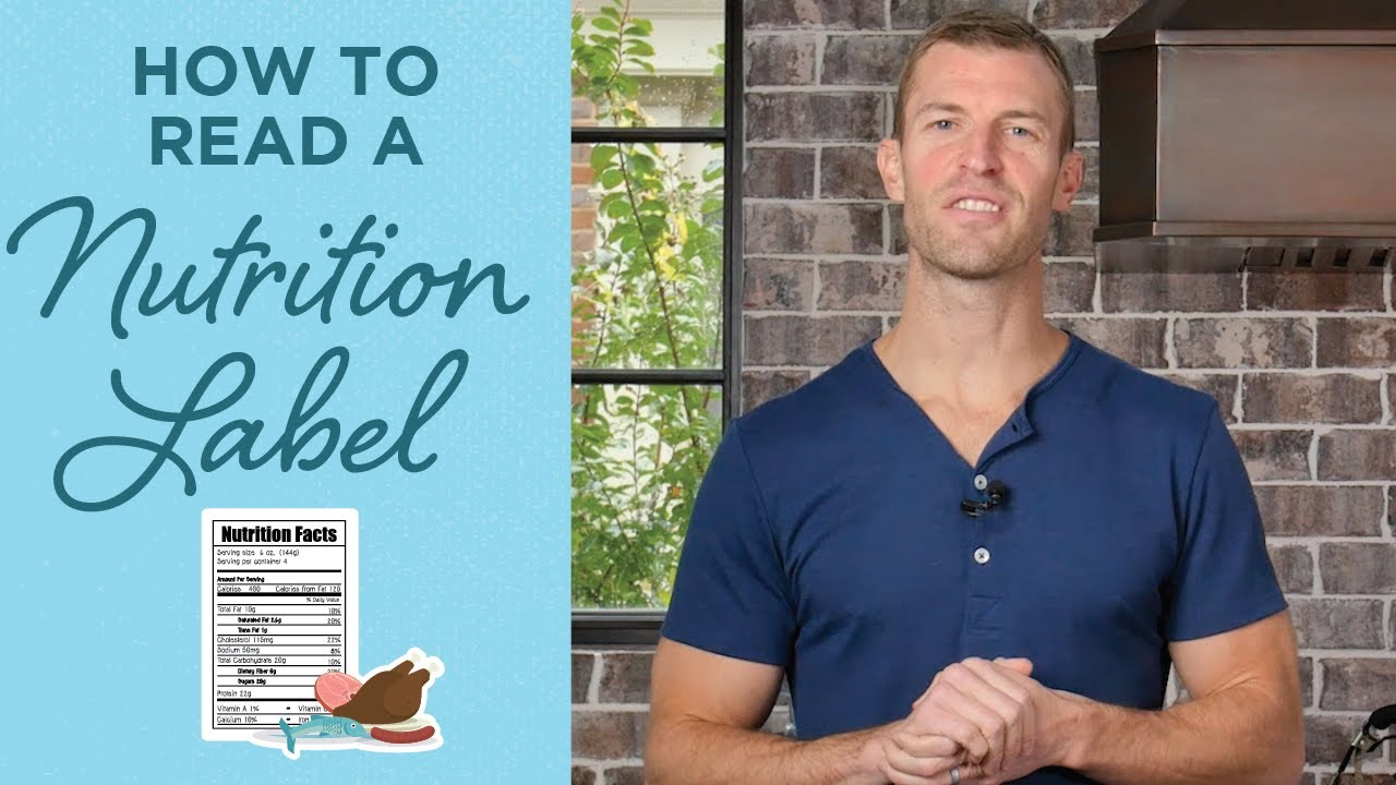 How to Read a Nutrition Label | Nutrition Labels 101 | | Dr. Josh Axe
