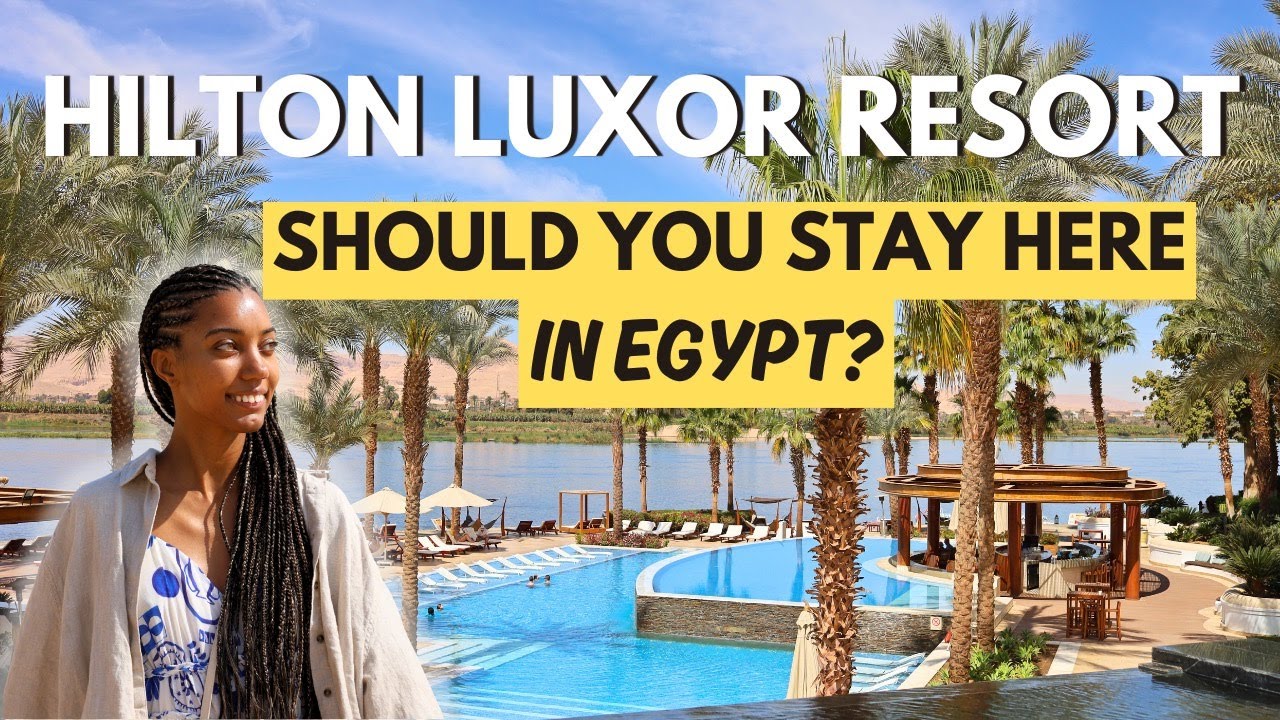 Exploring a Dream Resort in EGYPT You Have to See! | Hilton Luxor Resort