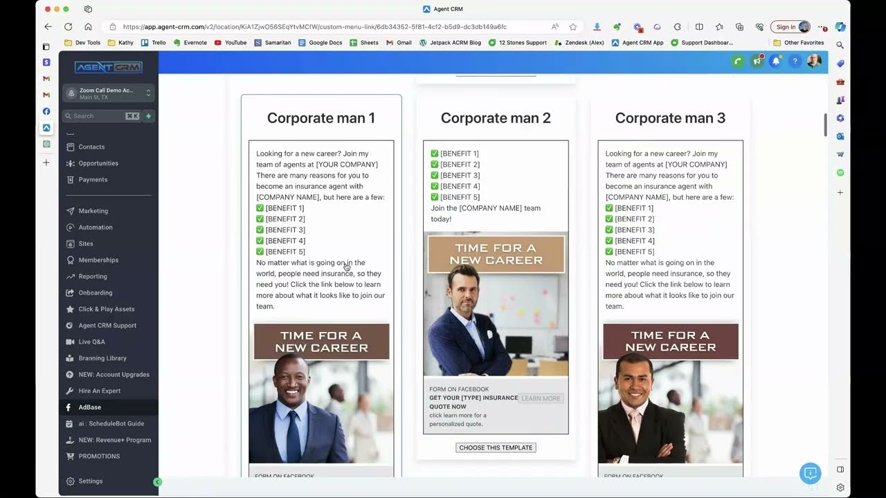 Agent CRM Recruitment Marketing Campaign Assets - Ready to Go