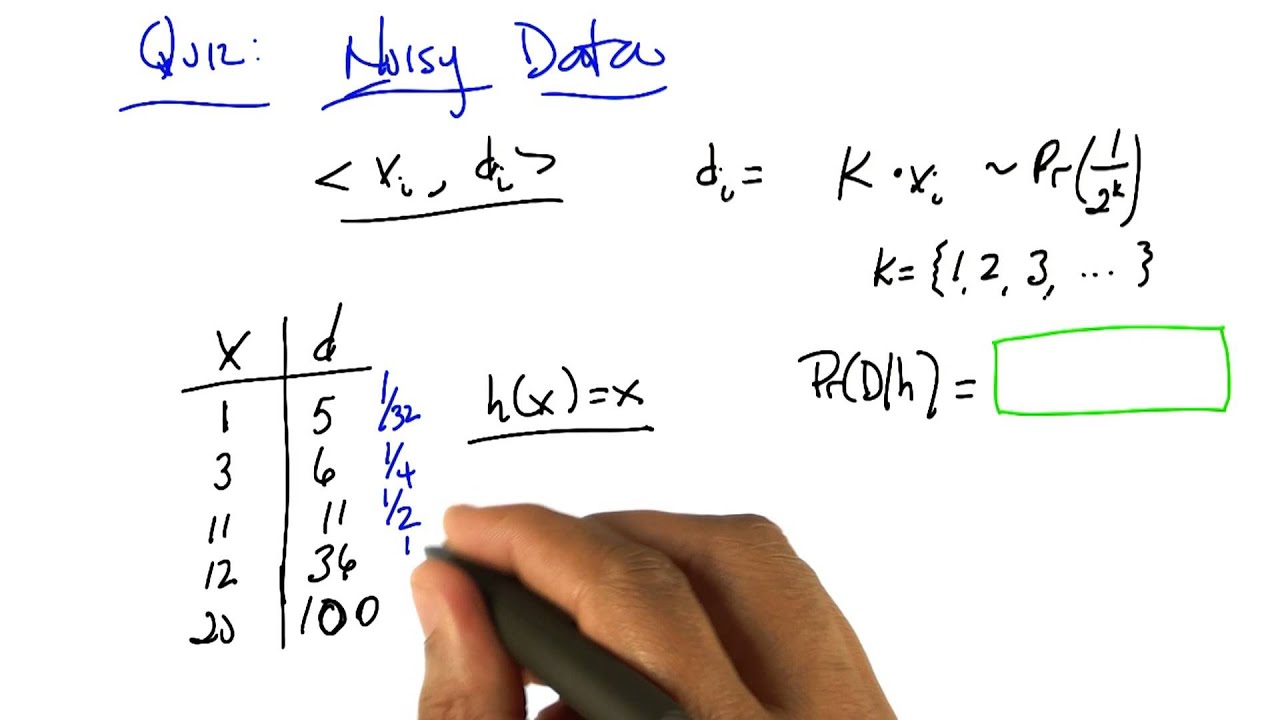 Noisy Data Quiz Solution - Georgia Tech - Machine Learning