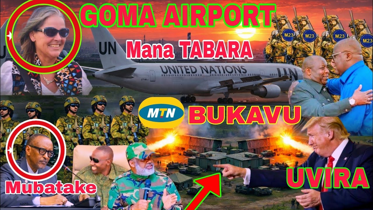 🚨IKIGITONDO LE13I02I2026 INKURU MBI IVUYE#GOMA AIRPORT#INTASI ZUBURUNDI 13ZIRAFASHWE#MINEMBWE AYIWE😭