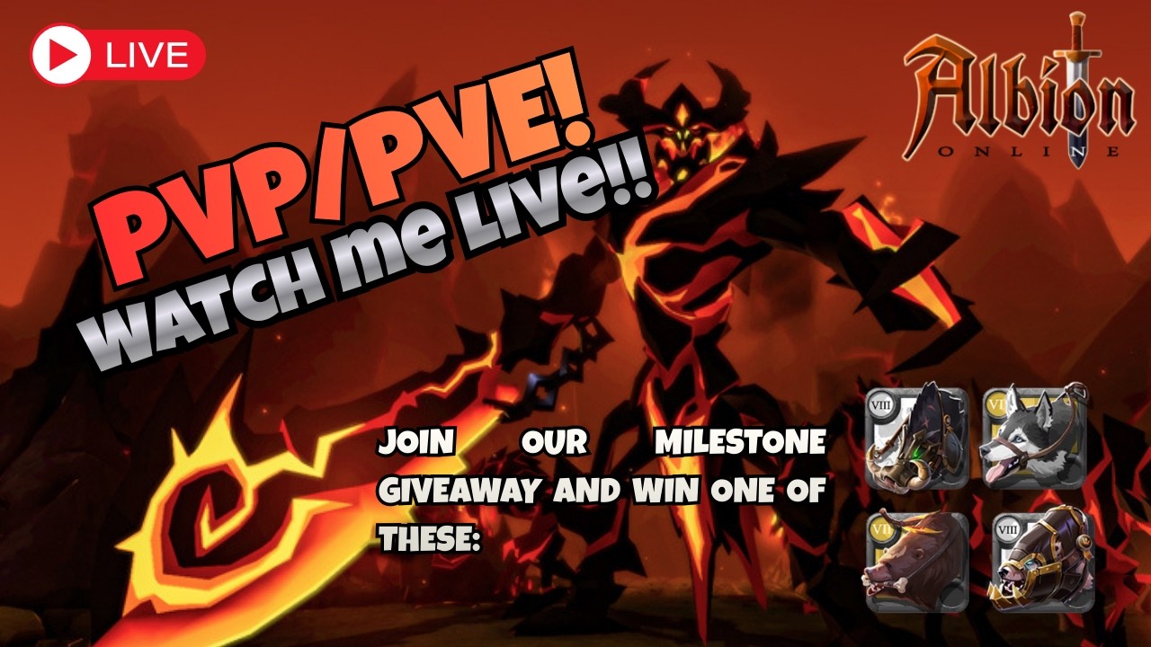 🔴[Albion Online Live] Road To 1 Billion Silvers