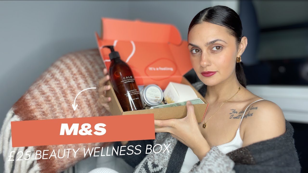 The £25 @marksandspencer Beauty Wellness Box *UNBOXING*