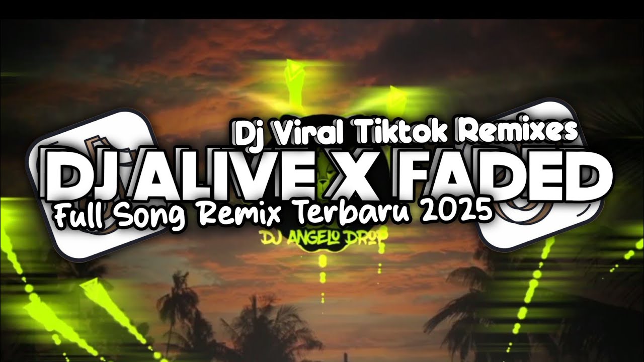 🎧 DJ ALIVE KREWELLA X FADED SLOW FULL SONG TIKTOK TERBARU 2025 🎶