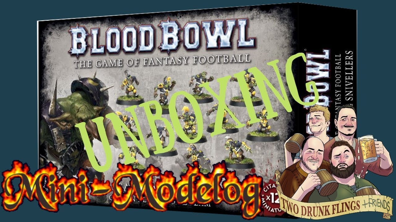Unboxing of Scarcrags Snivellers Goblin Team