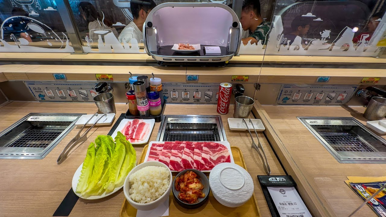 UFO BBQ Conveyor Belt for Introverts